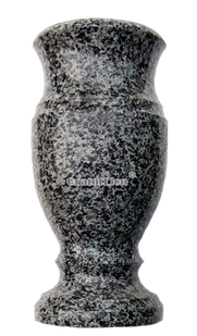 Memorial vase for graves - granite Pokostivka, 30 cm. - Amphora